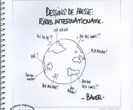 Dessin de presse RIDEP (2004).