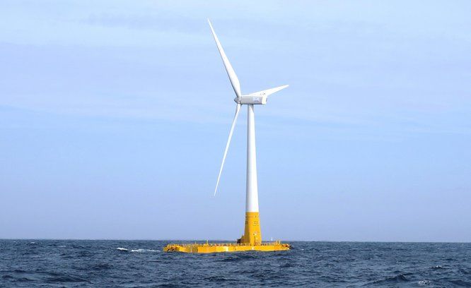 éolienne en mer