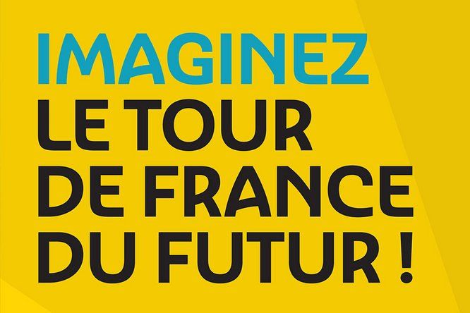 Affiche Imaginez le Tour de France du Futur