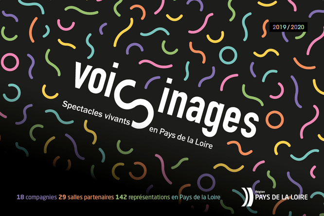 affiche de l'édition 2019-2020 de Voisinages 