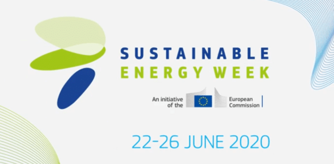 infographie : Sustainable Energy Week, an initiative of the European Commission 22 -26 june 2020