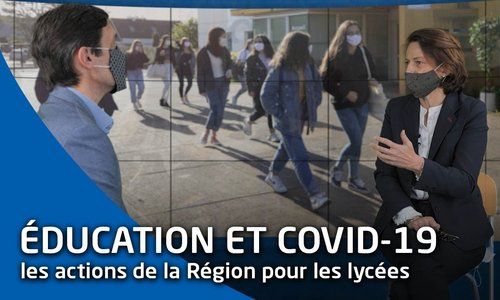 Isabelle Leroy explique comment la Région accompagne les lycéens durant la crise sanitaire